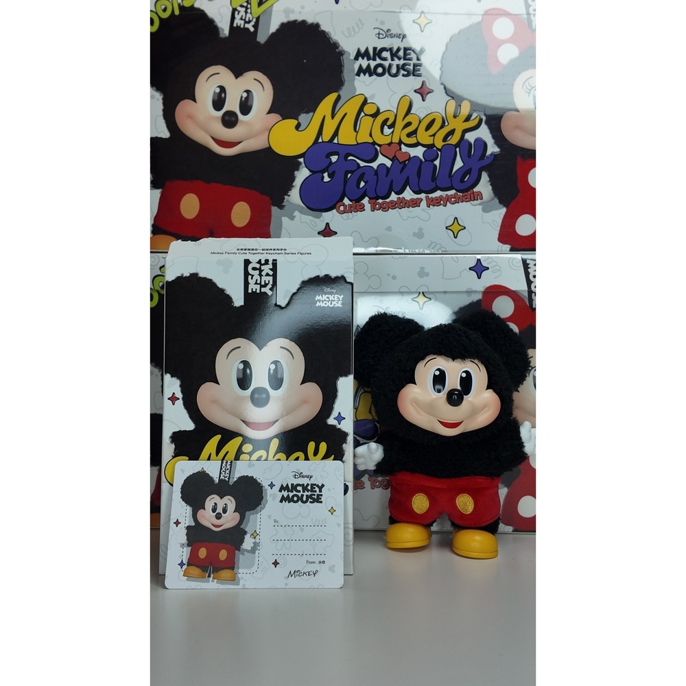POPMART Mickey Family Together Cute Keychain Series - Mickey